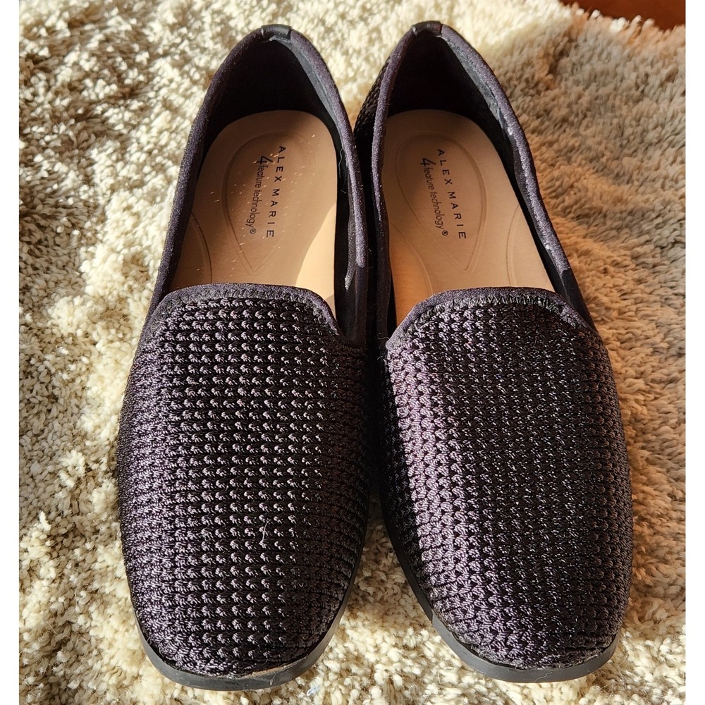 ALEX Marie Flats, Fabric Upper, Fabric Lining,  Size 10M "EXCELLENT USED‎ COND"